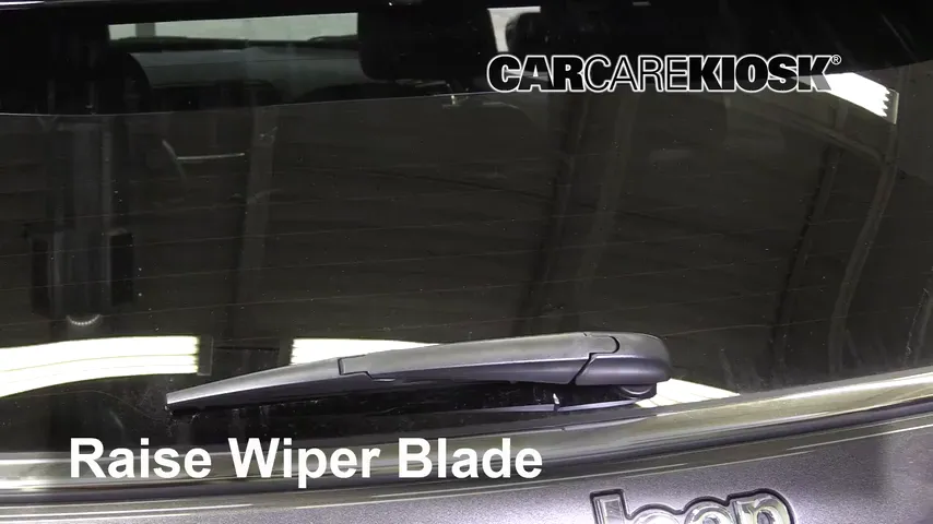 2019 Jeep Compass Limited 2.4L 4 Cyl. Windshield Wiper Blade (Rear) Replace Wiper Blade